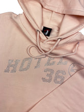 Load image into Gallery viewer, Pink Rhinestone Hoodie
