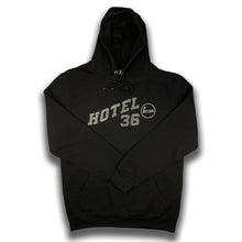 Load image into Gallery viewer, Black Rhinestone Hoodie

