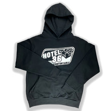 Load image into Gallery viewer, Black Five Star Hoodie
